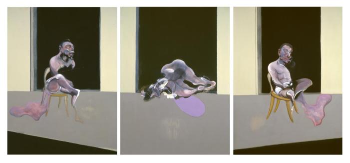 Triptych August 1972 1972 by Francis Bacon 1909-1992